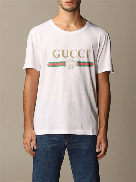 maglietta gucci uomo 2019|t shirt uomo gucci.